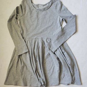 Joe Fresh Dress Girls 10-12y Grey Knit Long Sleeve